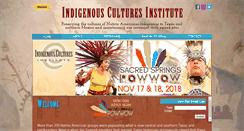 Desktop Screenshot of indigenouscultures.org